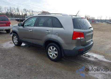 2011 Kia Sorento Lx from USA, damaged, VIN 5XYKT3A17BG178493
